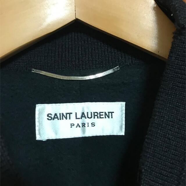 大人気商品 SAINT LAURENT PARIS 名作 フラミンゴ柄テディジャケット