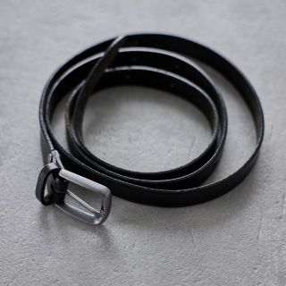 ディガウェル(DIGAWEL)のDIGAWEL LEATHER BELT 定番 ナロータイプ ロングベルト(ベルト)