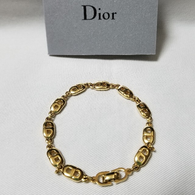 Christian Dior ディオール ロゴ ブレスレット 正規品 本命ギフト 64.0