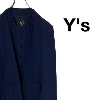 Y's for men ワイズフォーメン テーラードジャケット M 紺