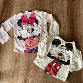 ザラキッズ(ZARA KIDS)のＺＡＲＡＢＡＢＹ　Disneyｂａｂｙ　ミッキー&ミニー　おそろコーデ(トレーナー)