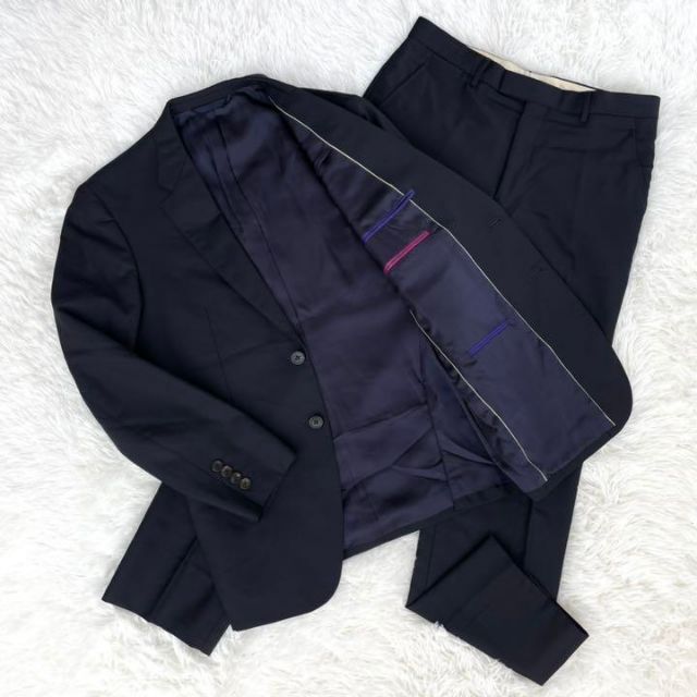 特別 ☆美品☆Paul Smith 19SS スタンドカラー セットアップスーツ L 日本製造 ☆美品☆Paul Smith 19SS スタンドカラー セットアップスーツ L セットアップ