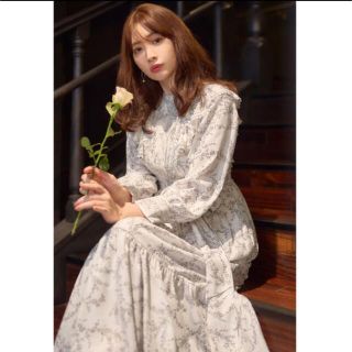 ハーリップトゥ(Her lip to)のherlipto Pedicel Lace-Trimmed Long Dress(ロングワンピース/マキシワンピース)