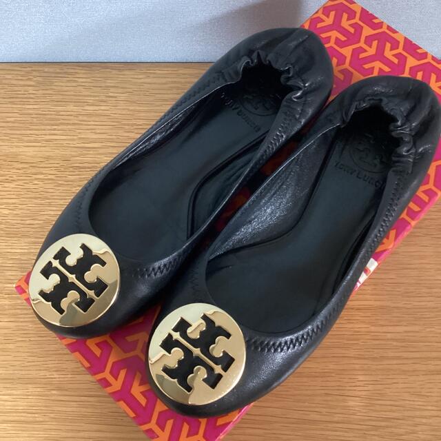 【TORY BURCH】トリーバーチ フラットパンプス バレエ ブラック