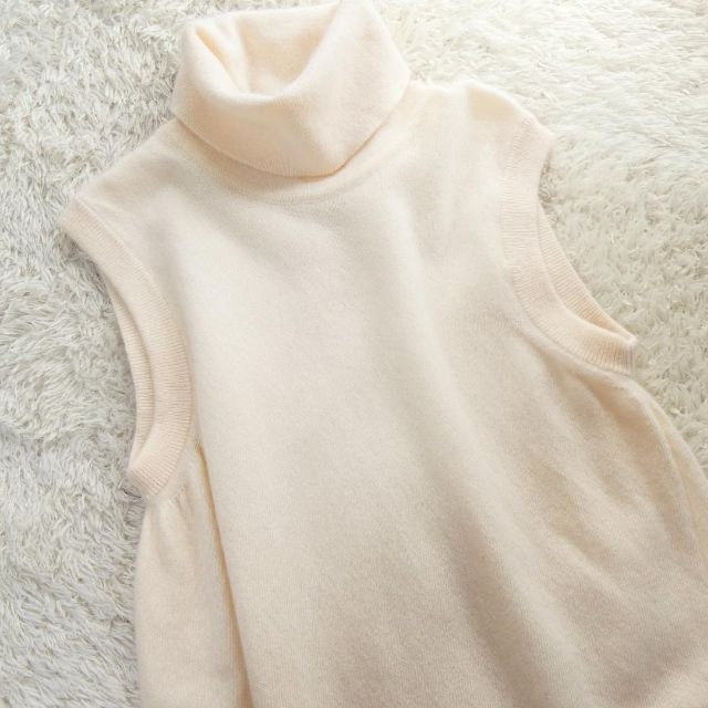 美品 エルメス マルジェラ期 カシミヤ100% ノースリーブ ニット セーター