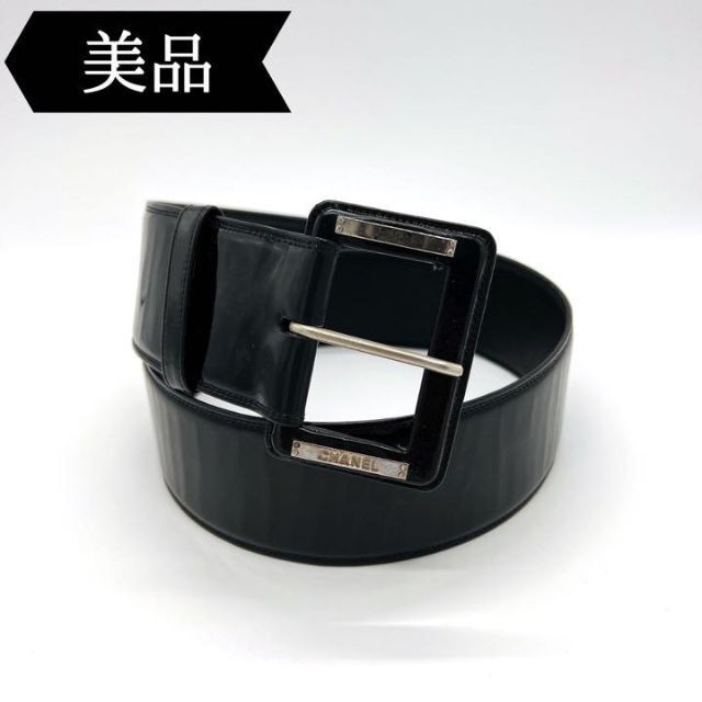 ◇シャネル◇パテントレザー/07A/ベルト レディース ファッション小物
