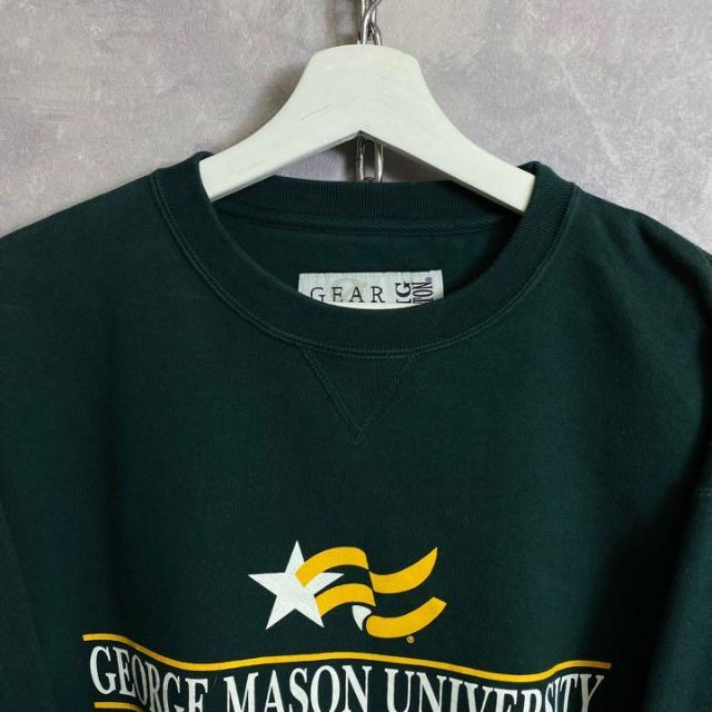 ビンテージカレッジスウェット 90s 緑 グリーン MAISON メンズのトップス(スウェット)の商品写真