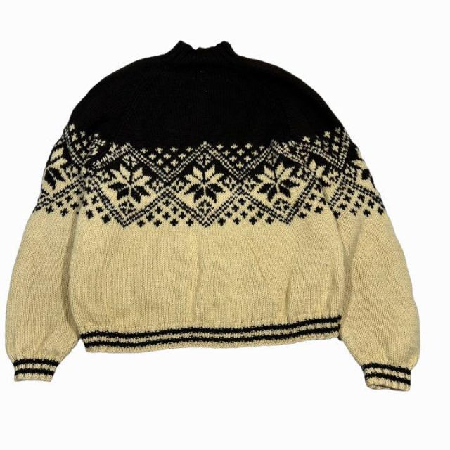 【97%OFF!】 90s J.CREW ウールニット ノルディック 白タグ ビンテージ ニット 【97%OFF!】 90s J.CREW ウールニット ノルディック 白タグ ビンテージ ニット