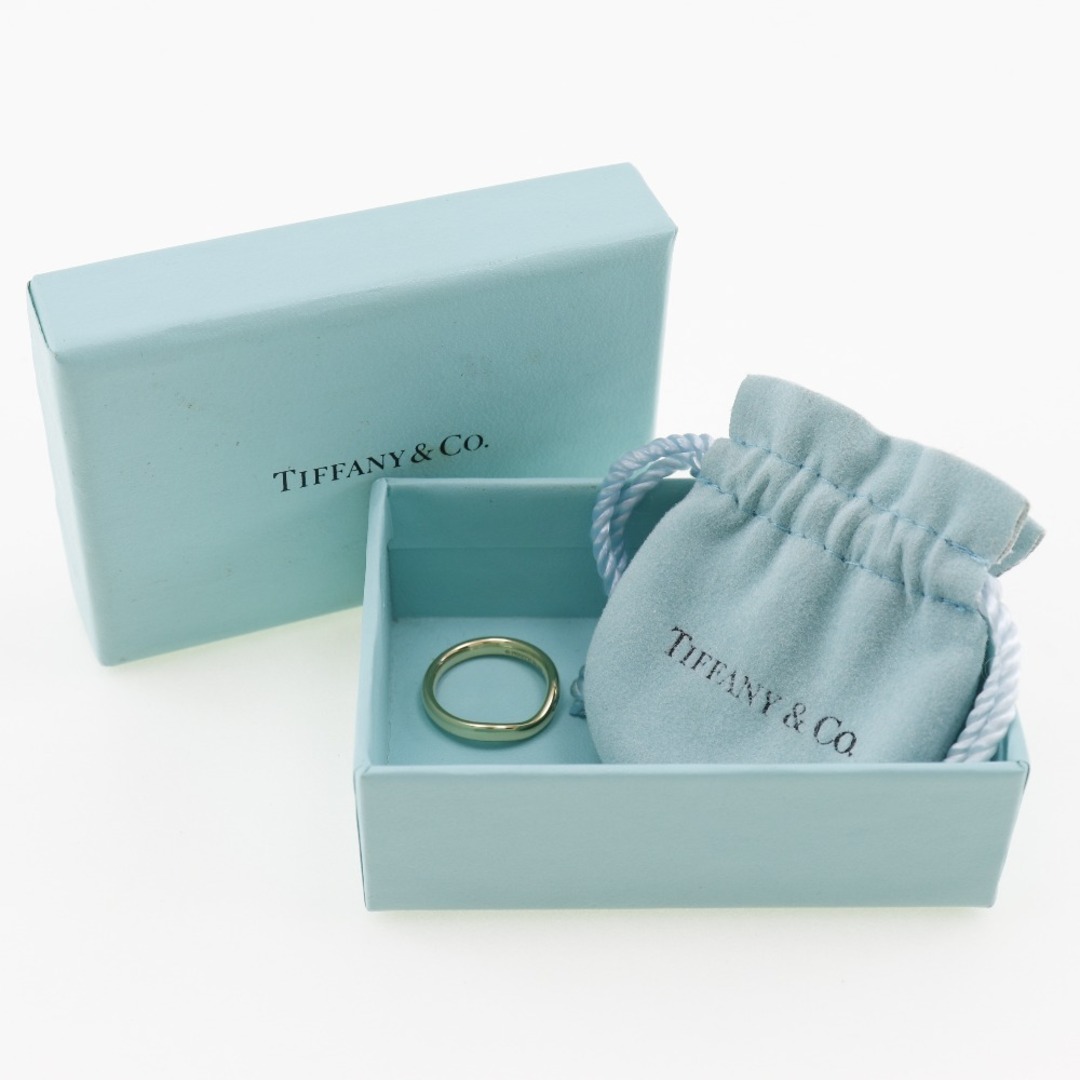 【TIFFANY&Co.】ティファニー カーブド バンドリング エルサ・ペレッティ K18イエローゴールド 8号 レディース リング・指輪 9