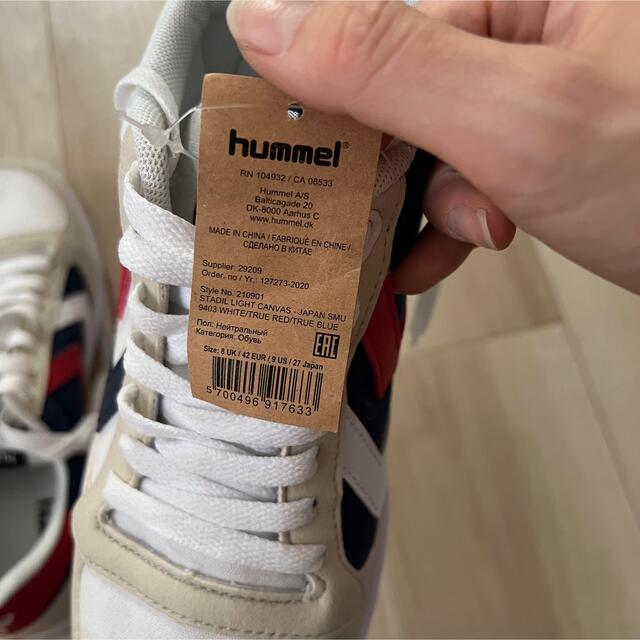 hummel(ヒュンメル)の新品　hummel ヒュンメル　メンズスニーカー　 メンズの靴/シューズ(スニーカー)の商品写真