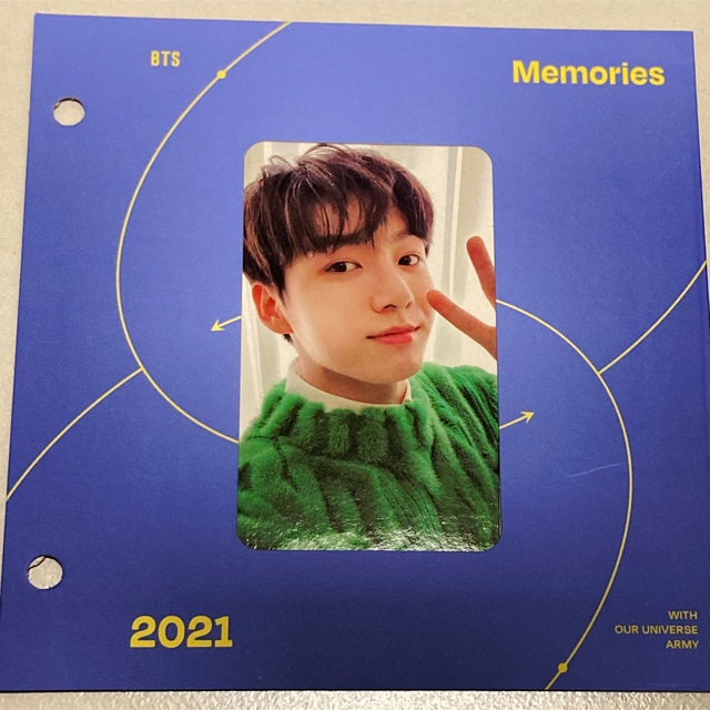 BTS memories 2021 blu-ray ジョングク グク トレカ