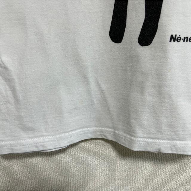 Ne-net(ネネット)のNe-net ネネット Tシャツ いちご　ホワイト　にゃー レディースのトップス(Tシャツ(半袖/袖なし))の商品写真