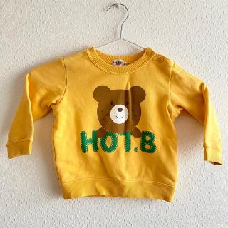 ホットビスケッツ(HOT BISCUITS)のミキハウス トレーナー 80 HOTBISCUITS ビーくん HOT.B(トレーナー)