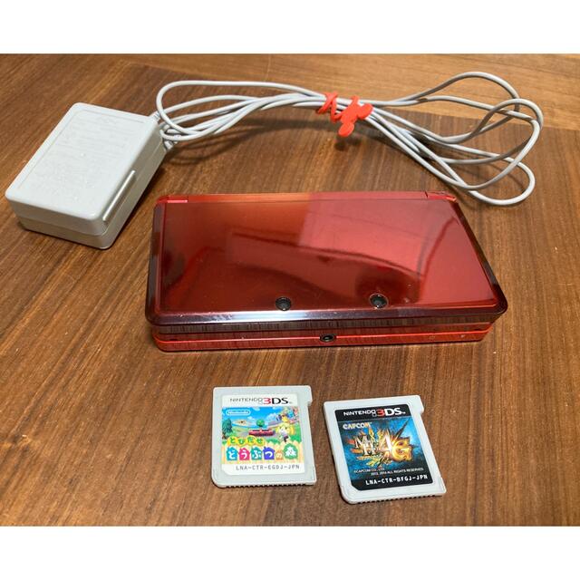 3DS 本体+ソフト2点セット - 携帯用ゲーム機本体