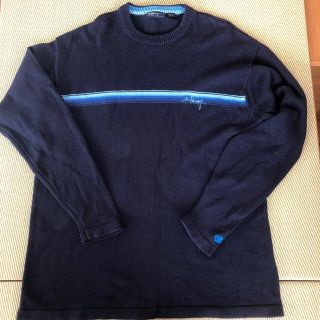 ビラボン(billabong)のビラボン　BILLABONG セーター　ニット　L ネイビー紺　サーフ系(ニット/セーター)