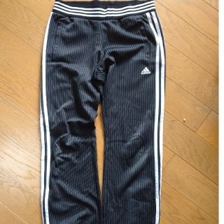 アディダス(adidas)の[アディダスadidas]レディースジャージズボン黒(カジュアルパンツ)