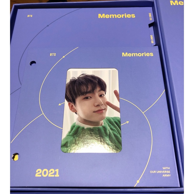 タレントグッズBTS memories メモリーズ 2021  Blu-ray グク