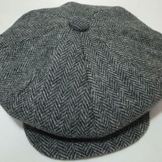 NEW YORK HAT - USA製ニューヨークハット Lambskin Spitfire本革製 黒 ...