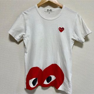 コムデギャルソン(COMME des GARCONS)のCOMMEdesGARCONS コムデギャルソン　赤ハートプリント　Tシャツ(Tシャツ(半袖/袖なし))