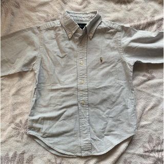 ラルフローレン(Ralph Lauren)のラルフローレン　長袖　ボタンダウンシャツ　4T（110cm）子供服　9　(Tシャツ/カットソー)