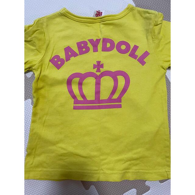 BABYDOLL(ベビードール)のbaby doll ロンT キッズ/ベビー/マタニティのキッズ服女の子用(90cm~)(Tシャツ/カットソー)の商品写真