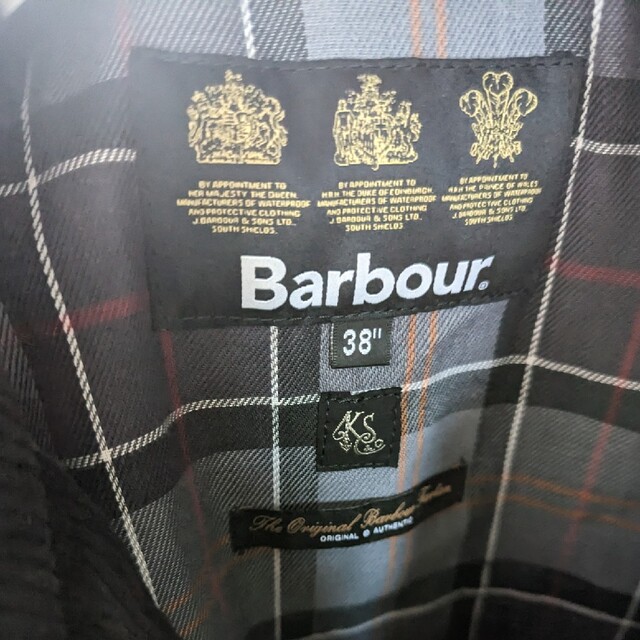 Barbour(バーブァー)のKaptainsunshine×Barbour トラベラーコート ブラック メンズのジャケット/アウター(ミリタリージャケット)の商品写真