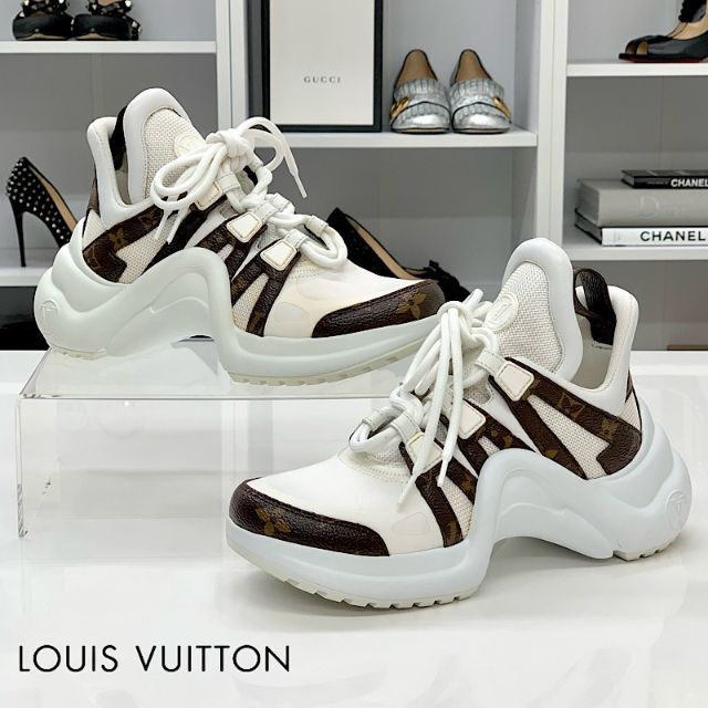 専用LOUIS VUITTON アークライト ライン スニーカー 37 pishrorayaneh.com