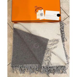 専用◆ エルメス Hermes 白ETOLE  カシミア ストール アイボリー