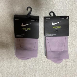 ナイキ(NIKE)のNIKE ランニング　ソックス　レディース  23-24  2足(ソックス)