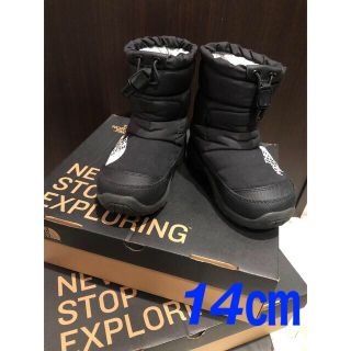 ザノースフェイス(THE NORTH FACE)の【美品】ノースフェイスブーツ　ヌプシ　14㎝　撥水　保温(ブーツ)