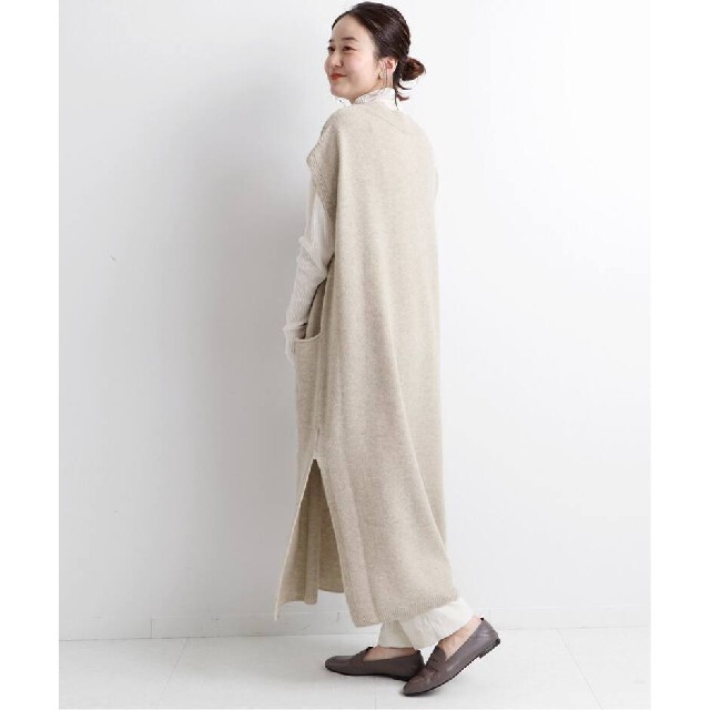 IENA - ちびぃ様専用❄️20AW超美品ウールカシミヤ ロングジレの通販