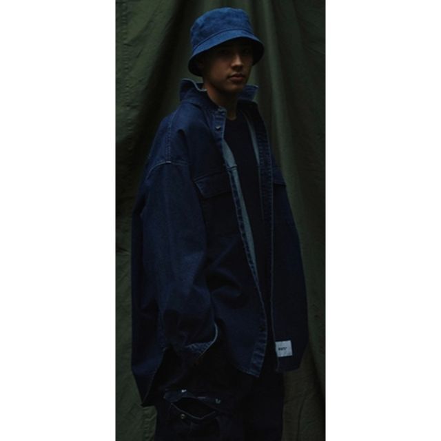 新品未使用 WTAPS 22AW WCPO 01 LS DENIM インディゴM