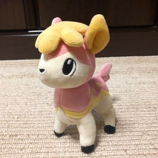 ポケモン(ポケモン)のシキジカ 春 ぬいぐるみ ポケモンセンター ブラックホワイト(ぬいぐるみ)