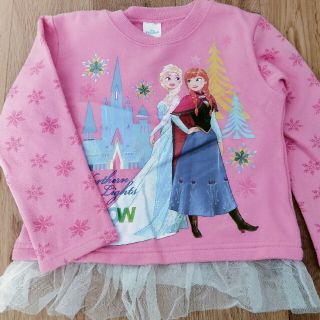 アナトユキノジョオウ(アナと雪の女王)のアナ雪トレーナー　110cm(Tシャツ/カットソー)