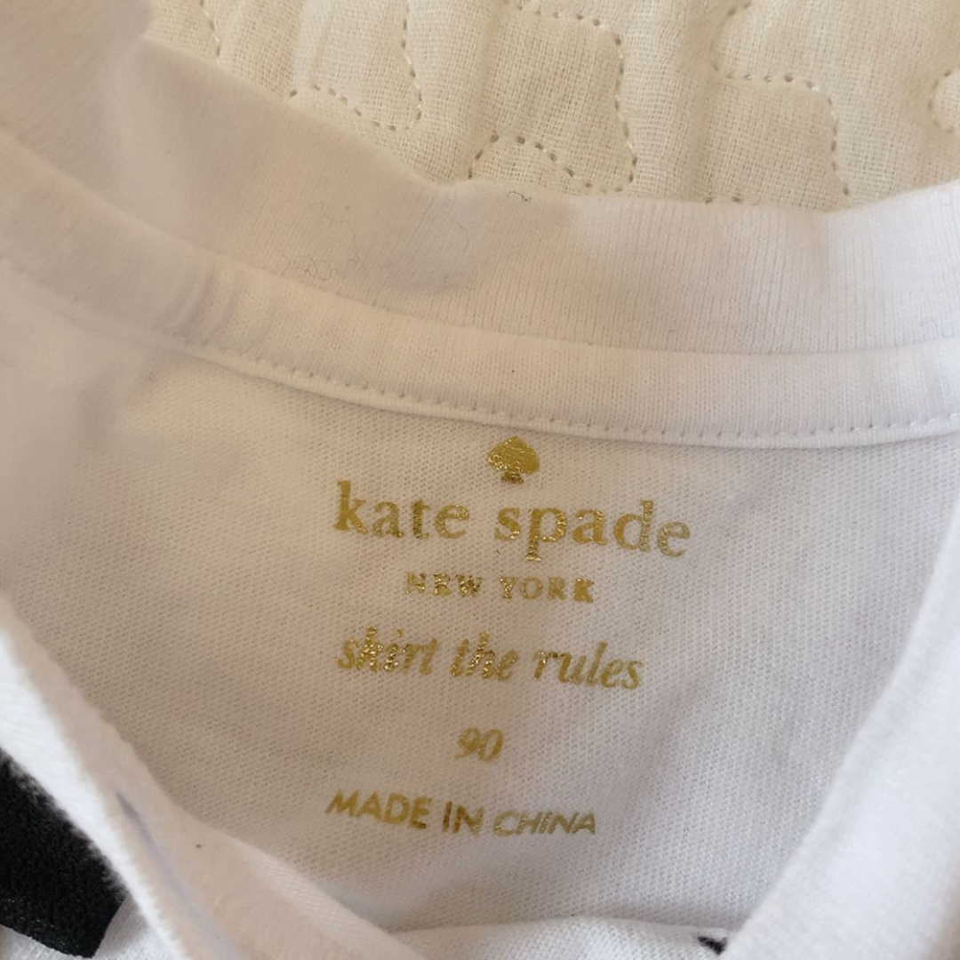 kate spade new york(ケイトスペードニューヨーク)のケイトスペード　半袖Ｔシャツ　子供服　女の子　90　* キッズ/ベビー/マタニティのベビー服(~85cm)(Ｔシャツ)の商品写真