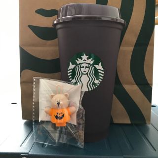 スターバックスコーヒー(Starbucks Coffee)のスタバ ハロウィン2022 リューザブルカップ　ベアリスタ(その他)