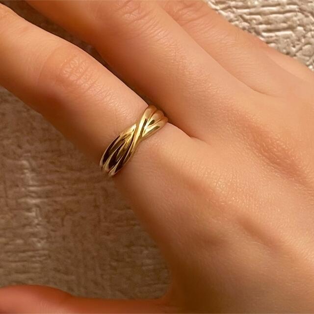 k18♡YG 地金リング レディースのアクセサリー(リング(指輪))の商品写真