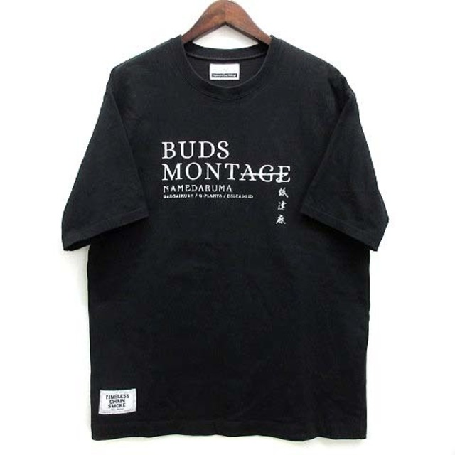 BUDS MONTAGE 舐達麻 tシャツ-