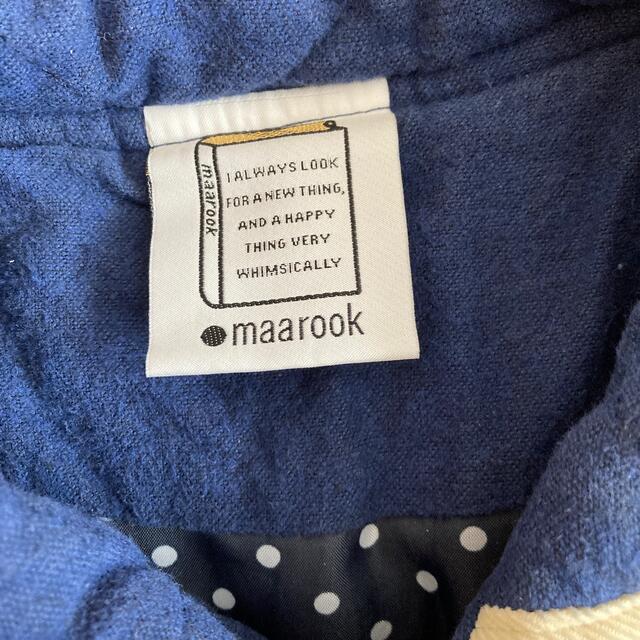 maarook(マルーク)のmaarook コート　130 センチ キッズ/ベビー/マタニティのキッズ服男の子用(90cm~)(ジャケット/上着)の商品写真