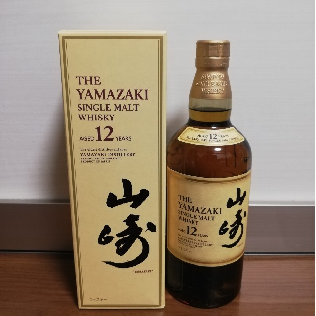 サントリー　山崎　12年　700ml　１本　新品未開栓品　化粧箱付き