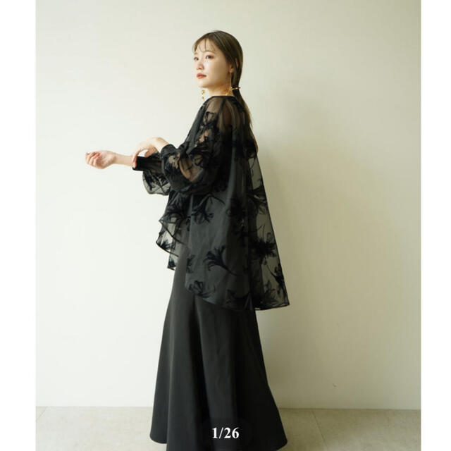 acka sheer over flare blouse 女性が喜ぶ♪ 8925円 gredevel.fr