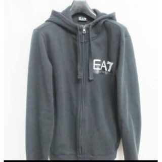 アルマーニ(Emporio Armani) パーカー(メンズ)(ブラック/黒色系)の