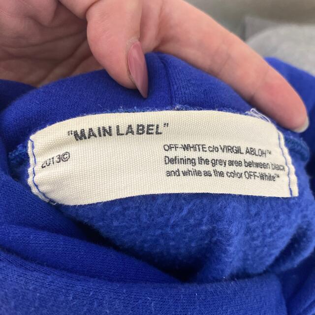 OFF-WHITE - 即購入OK❗️off white パーカーの通販 by むうみんs shop