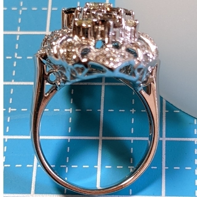 三越(ミツコシ)の⭕SOLD⭕K18 天然ダイヤモンドリング　3.50ct ❢   約12~13号 レディースのアクセサリー(リング(指輪))の商品写真