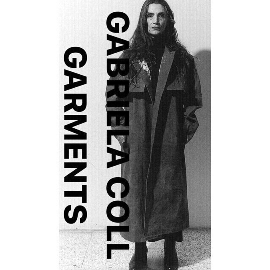 GABRIELA COLL GARMENTS】LACQUERED COAT 売れ筋商品 657 Diagram ウール ロングカーディガン コート 36 赤 レッド.