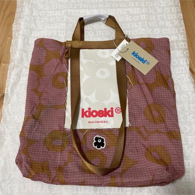 marimekko(マリメッコ)の新品　マリメッコ　Funny Tote Unikko トートバッグ レディースのバッグ(トートバッグ)の商品写真