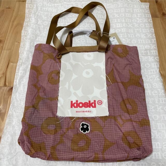 marimekko(マリメッコ)の新品　マリメッコ　Funny Tote Unikko トートバッグ レディースのバッグ(トートバッグ)の商品写真