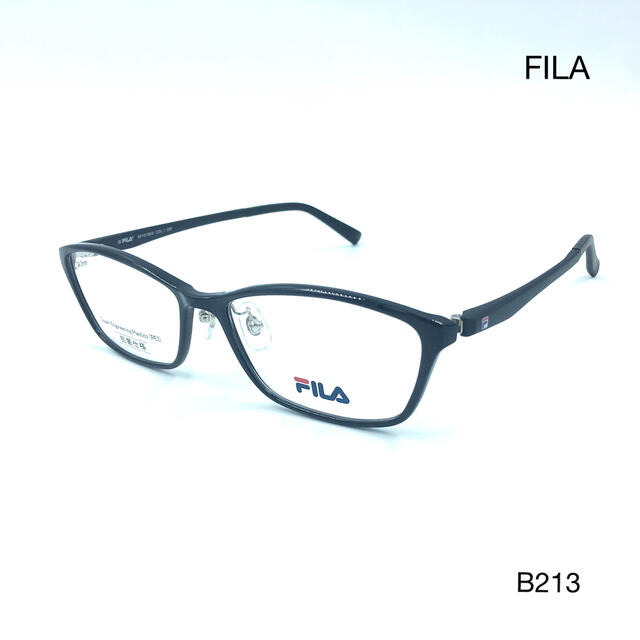 FILA(フィラ)のフィラ　FILA SF1010KK COL.1ブラック　抗菌仕様　眼鏡フレーム メンズのファッション小物(サングラス/メガネ)の商品写真