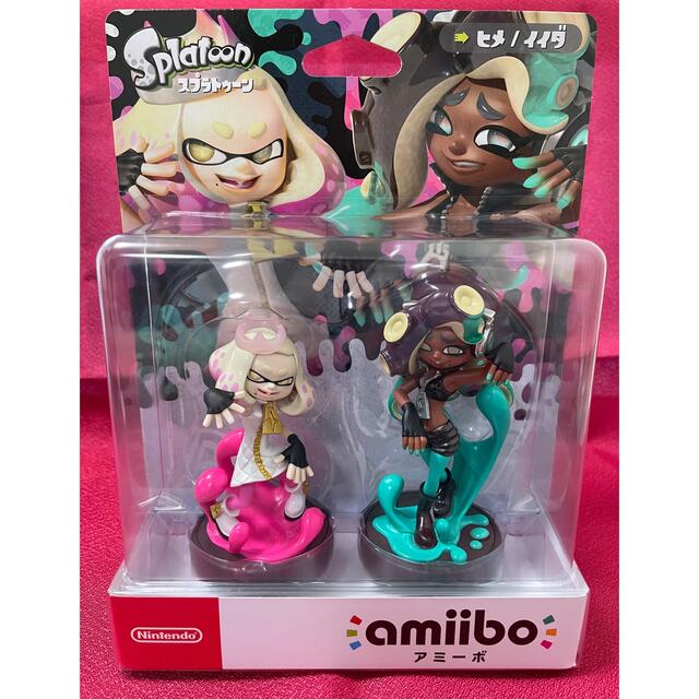 アミーボamiibo スプラトゥーン ヒメ/イイダ/ガールなど8体 （オマケ付き