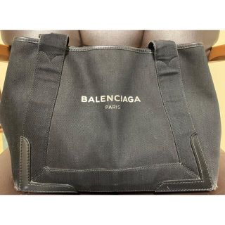 バレンシアガ(Balenciaga)のバレンシアガ ネイビーカバスS(トートバッグ)